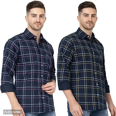 Trendy Wear Beach Style Shirts for Men Combo of 2