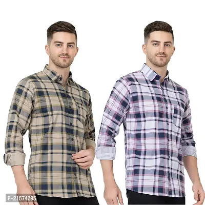 Trendy Wear Beach Style Shirts for Men Combo of 2