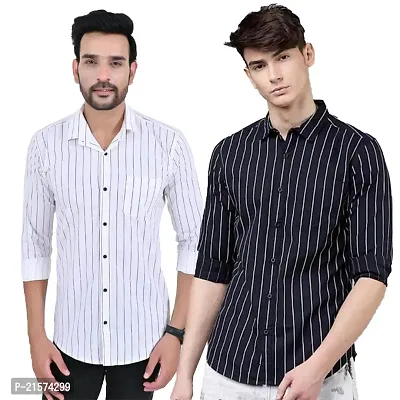 Trendy Wear Beach Style Shirts for Men Combo of 2