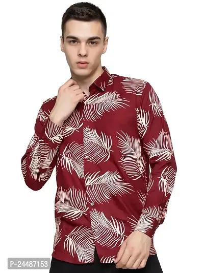 FREKMAN Men's Shirts || Rayon Tropical Printed Shirts for Men || Summer Wear Shirt for Men || Perfect for Outing || Vacation || DateWear Shirt for Boys || Gift for Men