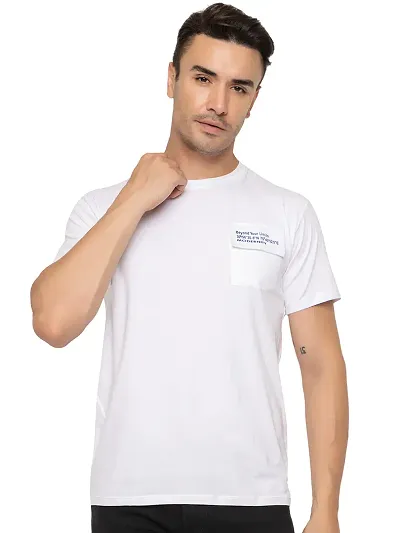 Comfortable Cotton Round Neck T-Shirt For Men