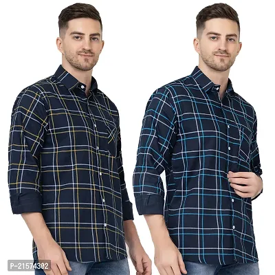 Trendy Wear Beach Style Shirts for Men Combo of 2