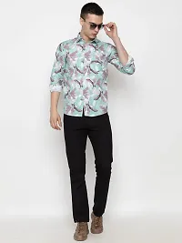 FREKMAN Regular Fit Printed Men Shirt with Pocket| Floral Print  Digital Print Stitched Full Sleeve Shirts for Men Pack of 2-thumb3