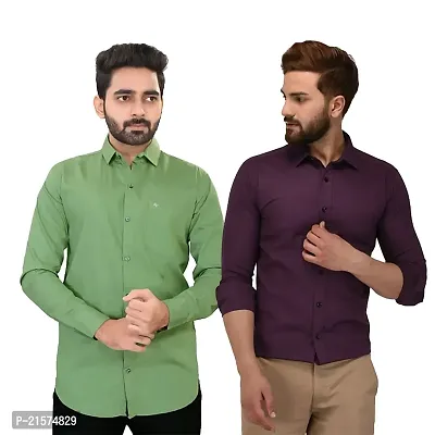 Trendy Wear Beach Style Shirts for Men Combo of 2