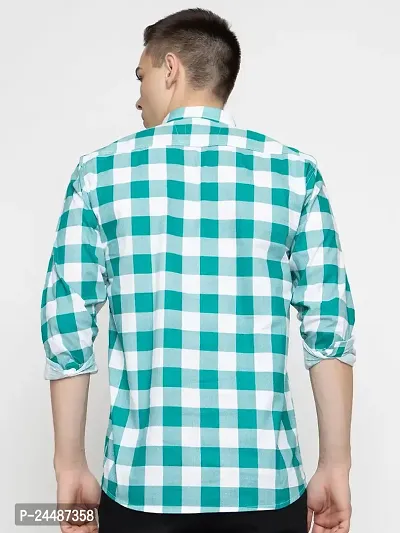 FREKMAN Casual Check Shirt Full Sleeve Shirt for Men with Pocket | Shirt for Men Casual-thumb5