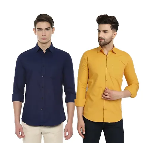 Trendy Wear Beach Style Shirts for Men Combo of 2