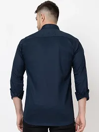 FREKMAN Men's Designer Double Pocket with Print (Palm Angel) Full Sleeves, Regular fit Shirt-thumb3