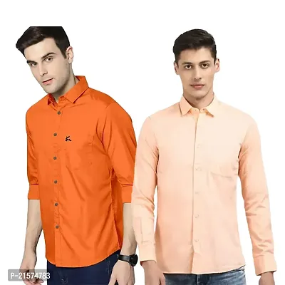 Trendy Wear Beach Style Shirts for Men Combo of 2