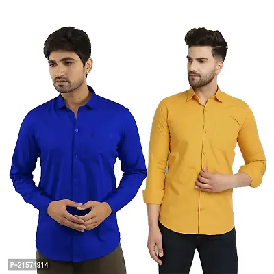 Trendy Wear Beach Style Shirts for Men Combo of 2