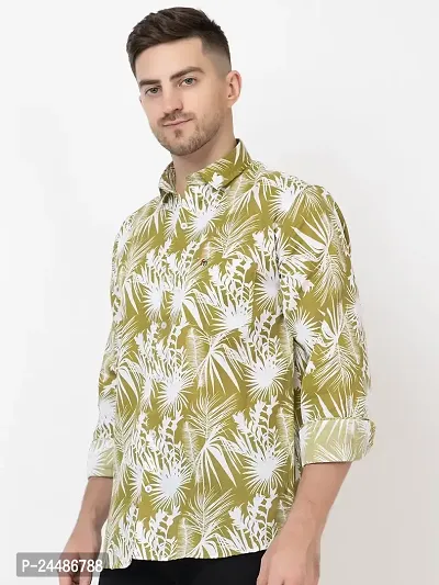 FREKMAN Floral Shirt for Men | Cotton Casual Shirt for Men | Shirt for Men Printed Full Sleeves-thumb5