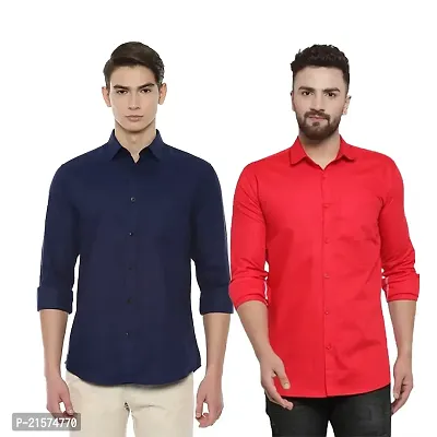 Trendy Wear Beach Style Shirts for Men Combo of 2