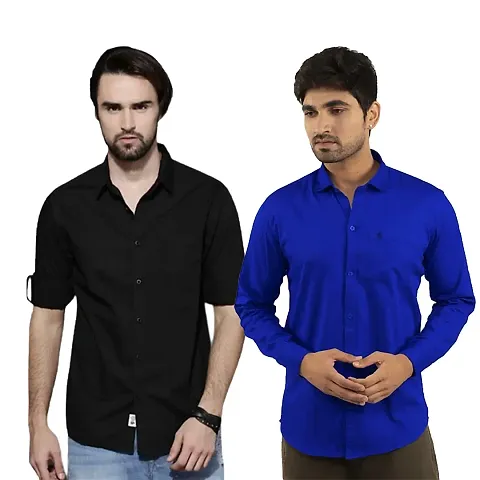 Trendy Cotton Long Sleeves Casual Shirt 