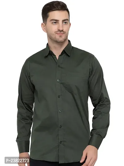 Fancy Cotton Shirts For Men-thumb0