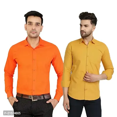 Trendy Wear Beach Style Shirts for Men Combo of 2-thumb0