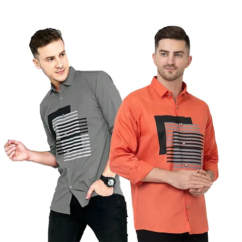 Must Have Cotton Long Sleeves Casual Shirt 