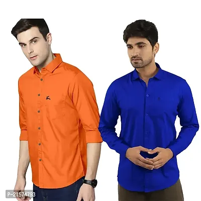 Trendy Wear Beach Style Shirts for Men Combo of 2