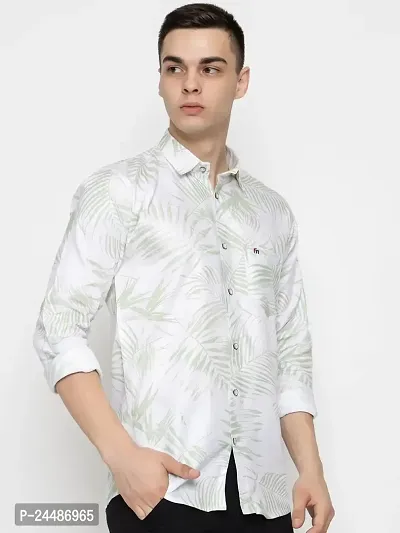 FREKMAN Man Regular Fit Cotton Casual Printed Shirts for Men-thumb3