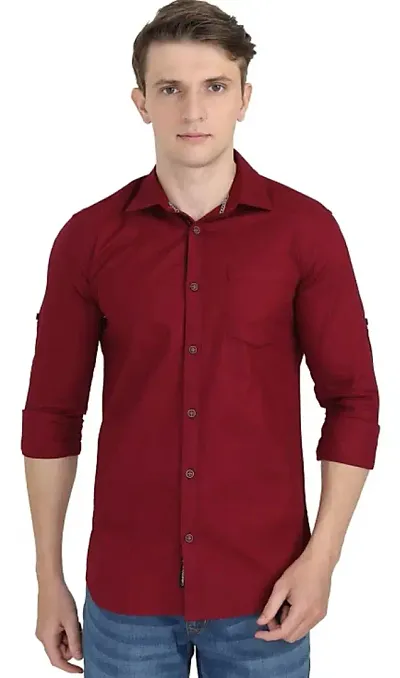 New Launched Cotton Long Sleeves Casual Shirt 