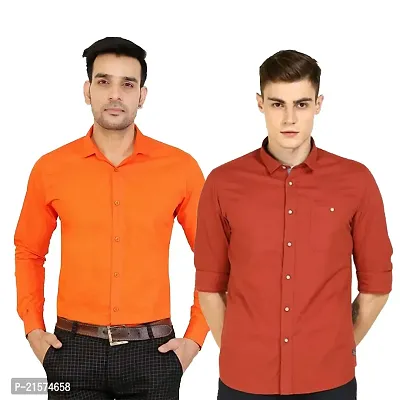 Trendy Wear Beach Style Shirts for Men Combo of 2