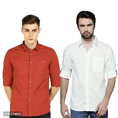 Trendy Wear Beach Style Shirts for Men Combo of 2