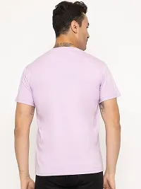 Comfortable Peach Cotton Tees For Men-thumb1