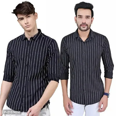 Trendy Wear Beach Style Shirts for Men Combo of 2