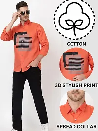 FREKMAN Casual Shirt for Men|| Shirt for Men|| Men 3D Stylish Shirt || Men Printed Shirt-thumb1