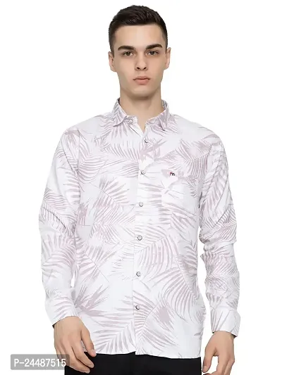 FREKMAN Man Regular Fit Cotton Casual Printed Shirts for Men