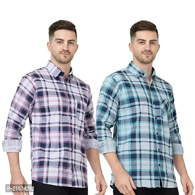 Trendy Wear Beach Style Shirts for Men Combo of 2