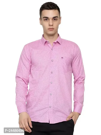 FREKMAN Men Printed Shirts Full Sleeves | Pocket Shirt for Men