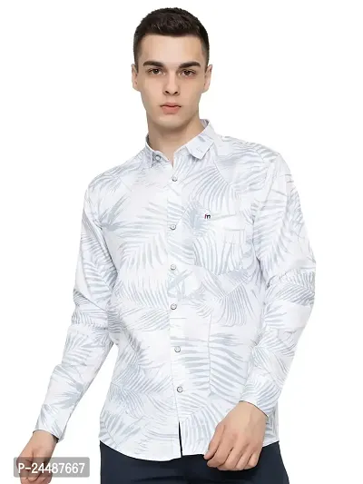 FREKMAN Man Regular Fit Cotton Casual Printed Shirts for Men