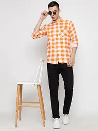 FREKMAN Casual Check Shirt Full Sleeve Shirt for Men with Pocket | Shirt for Men Casual-thumb4