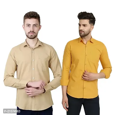 Trendy Wear Beach Style Shirts for Men Combo of 2