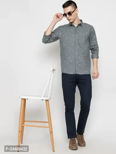 FREKMAN Casual Shirt for Men with Pocket|| Shirt for Men|| Men Stylish Shirt || Men Printed Shirt Full Sleeves-thumb3