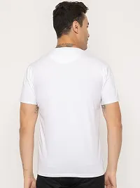 Comfortable White Cotton Tees For Men-thumb3