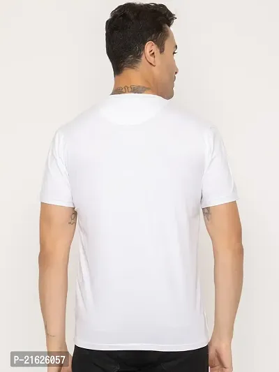 Comfortable White Cotton Tees For Men-thumb4