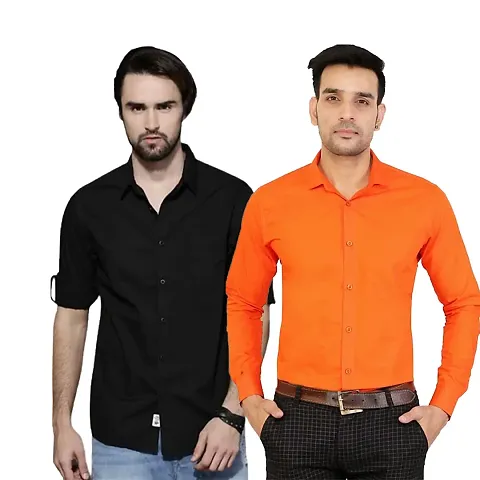 Trendy Wear Beach Style Shirts for Men Combo of 2