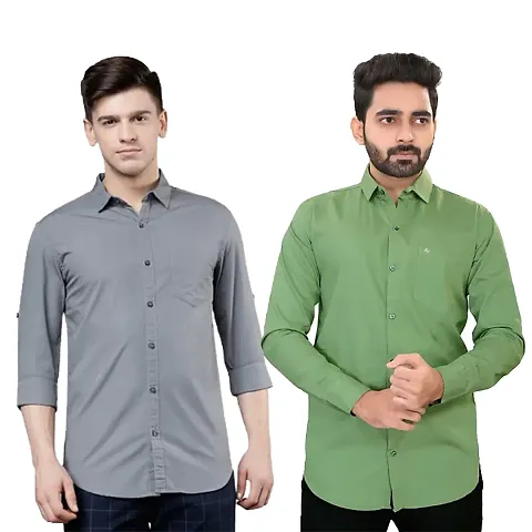 Must Have Cotton Long Sleeves Casual Shirt 