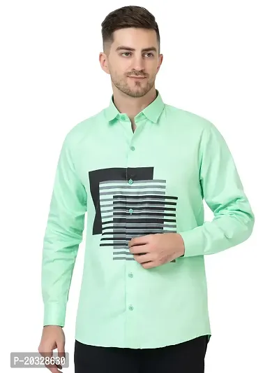 Stylish Cotton Long Sleeves Shirt For Men