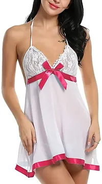 Naryani Devi  Enterprises Self Design Babydoll-thumb2