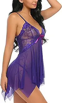 Naryani Devi  Enterprises Self Design Babydoll-thumb2