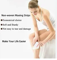 Non Woven Disposable Unisex Waxing Strips for Face, Legs, Underarms, Facial Eyebrow Pack Of 4-thumb1