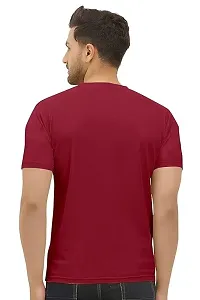 Trendy Polycotton Printed Round Neck Tees for Men Combo Of 2-thumb4