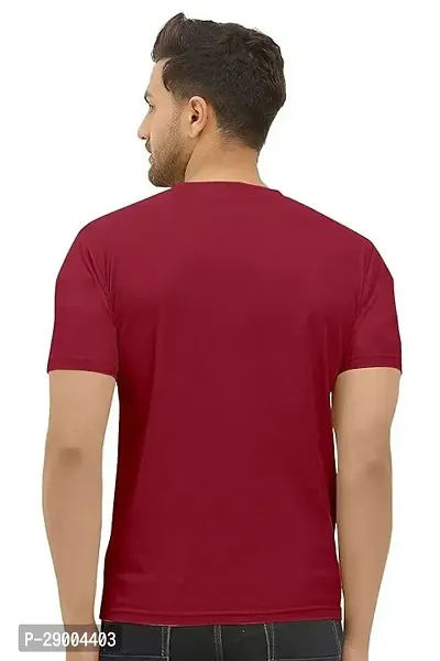 Trendy Polycotton Printed Round Neck Tees for Men Combo Of 2-thumb5