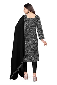 Stylish Cotton Blend Printed Kurti with Dupatta for Men-thumb1