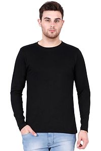 Men's Multicoloured Cotton Solid Round Neck Tees (Pack of 2)-thumb1