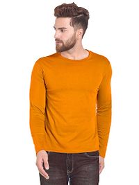 Men's Multicoloured Cotton Solid Round Neck Tees (Pack of 2)-thumb2