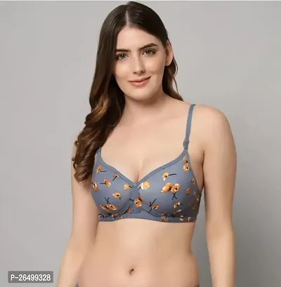 Stylish Multicoloured Cotton Solid Bras For Women