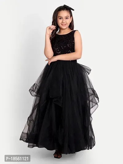Black silhouette of woman in elegant dress Vector Image