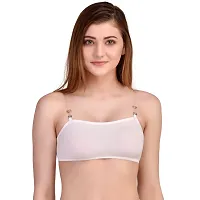 Classic Cotton Blend Solid Bras for Women-thumb3
